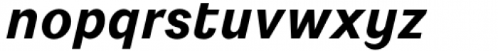 Alius Extra Bold Italic Font LOWERCASE