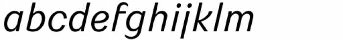 Alius Regular Italic Font LOWERCASE