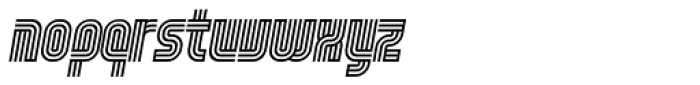 Aliykit Open Italic Font LOWERCASE