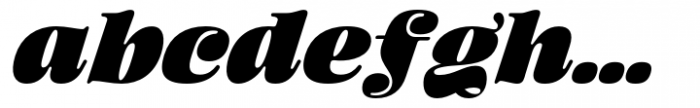 Aljaraz Italic Font LOWERCASE