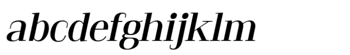 Alkalis Italic Font LOWERCASE