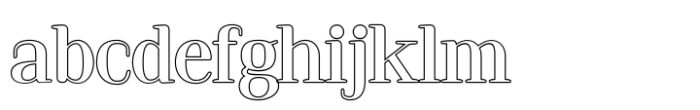 Alkalis Rounded Outline FONT