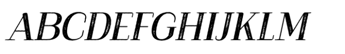 Alkalis Stamp Italic Font UPPERCASE