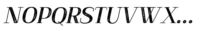 Alkalis Stamp Italic Font UPPERCASE