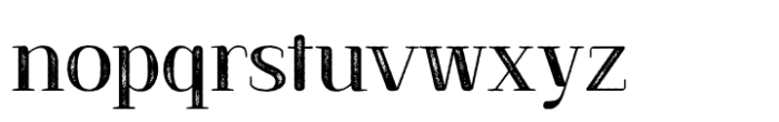 Alkalis Stamp Regular Font LOWERCASE