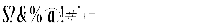 Alkemiogu Regular Font OTHER CHARS
