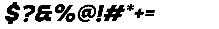 Alkena Italic Font OTHER CHARS