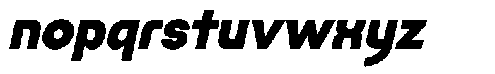 Alkena Italic Font LOWERCASE