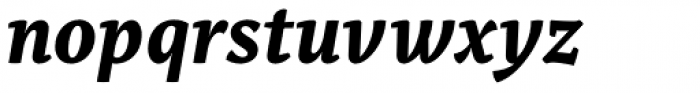 Alkes Extra Bold Italic Font LOWERCASE