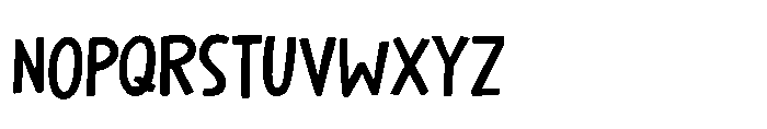 All About Me Regular Font UPPERCASE