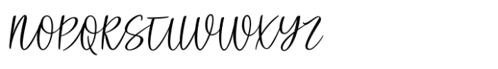 All Caps Script Font UPPERCASE