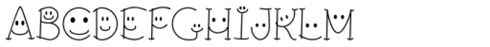 All Smiles Font UPPERCASE