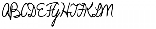 Allan Handwriting Font UPPERCASE