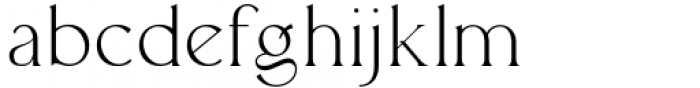 Allenia Regular Font LOWERCASE