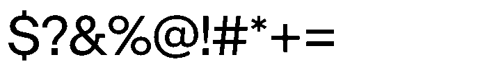 Alliance Neue Regular Font OTHER CHARS