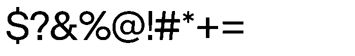 Alliance Neue VF Regular Font OTHER CHARS