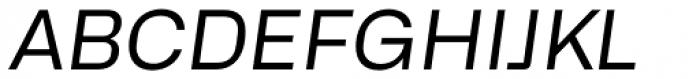 Alliance No.2 Regular Italic Font UPPERCASE