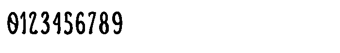 Alligony Regular Font OTHER CHARS