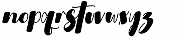 Allisabeth Italic Font LOWERCASE