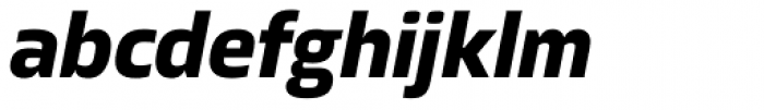 Allotrope Bold Italic Font LOWERCASE