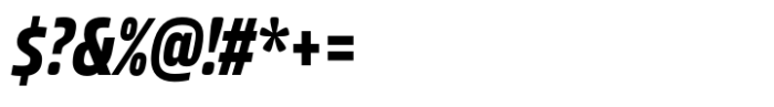 Allotrope Ex Condensed Bold Italic Font OTHER CHARS