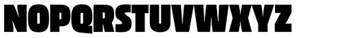 Allotrope Ex Condensed Heavy Font UPPERCASE