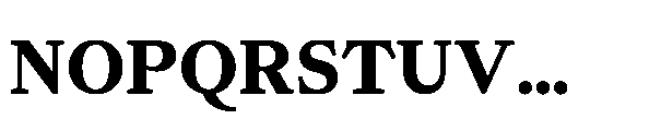 Allrounder Baroque Bold Font UPPERCASE