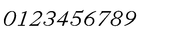 Allrounder Baroque Book Italic Font OTHER CHARS