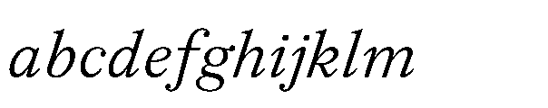 Allrounder Baroque Book Italic FONT