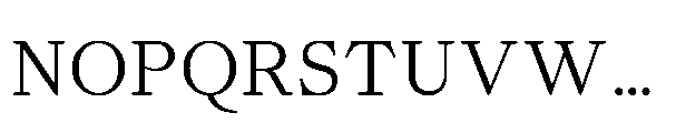 Allrounder Baroque Book Font UPPERCASE