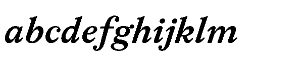 Allrounder Baroque Medium Italic FONT