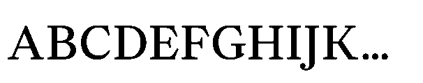Allrounder Baroque Regular Font UPPERCASE