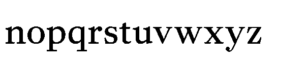 Allrounder Baroque Regular Font LOWERCASE