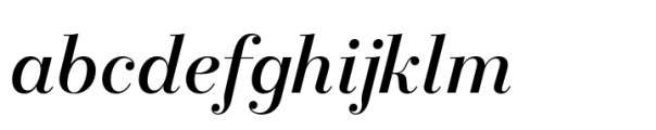 Allrounder Didone Big Regular Italic FONT