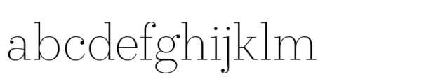 Allrounder Didone Big XLight FONT