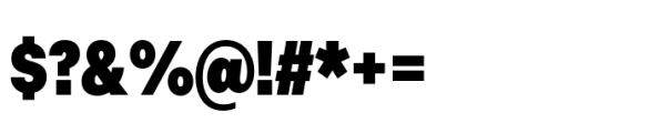 Allrounder Grotesk Compressed Black Font OTHER CHARS