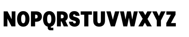 Allrounder Grotesk Compressed Black Font UPPERCASE