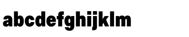 Allrounder Grotesk Compressed Black FONT