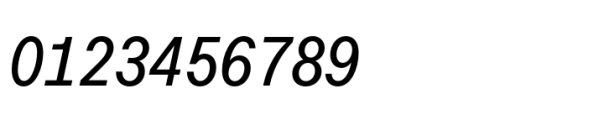 Allrounder Grotesk Compressed Regular Italic Font OTHER CHARS