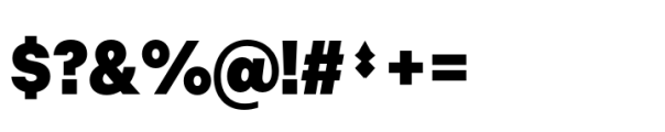 Allrounder Grotesk Condensed Black Font OTHER CHARS