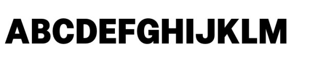 Allrounder Grotesk Condensed Black Font UPPERCASE