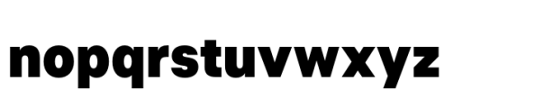 Allrounder Grotesk Condensed Black Font LOWERCASE