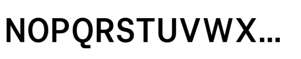 Allrounder Grotesk Condensed Medium Font UPPERCASE