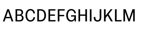 Allrounder Grotesk Condensed Regular Font UPPERCASE