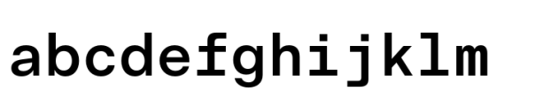 Allrounder Grotesk Mono Medium FONT