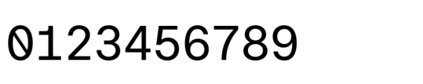 Allrounder Grotesk Mono Regular Font OTHER CHARS