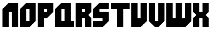Allstar Font LOWERCASE