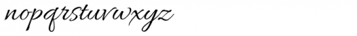 Allura Script Font LOWERCASE