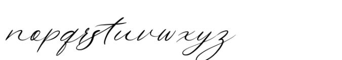 Allure And Grace Font LOWERCASE