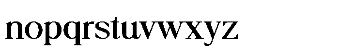 Allure Majestic Bold Font LOWERCASE